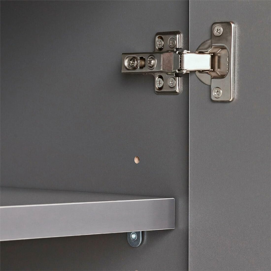 Ulti-Mate UG27080G 8-Piece Garage Wall Cabinet Kit in Graphite Grey Metallic