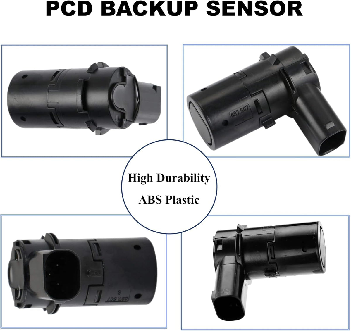 Parking Aid Sensor Fit for 2007-2018 Ford F150 F250 F350 E-150 E-250 Escape Explorer Lincoln Mercury Mariner Mountaineer Backup Rear PDC Parking Sensor Replace# 684-029 3F2Z15K859BA 4F2315K859AA