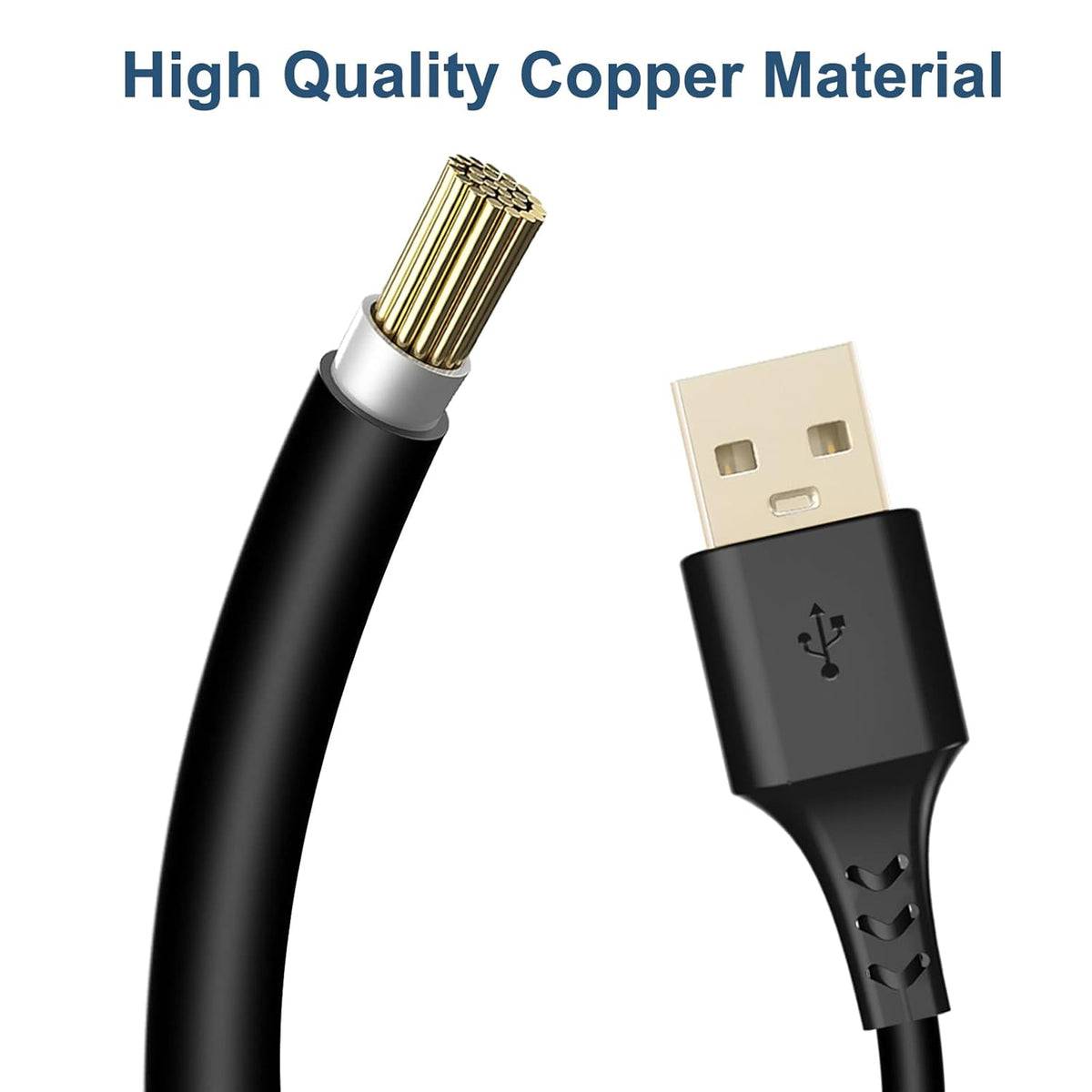 Radar Detector Cable, with USB to RJ11 Plug,for Escor t Valentine One Unide n Beltronics Cobr Radar Detector,Replacement Power Cable for Radar Detectors(RJ11-9.84ft)