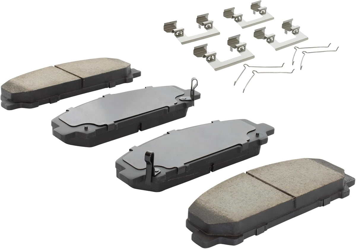 Premium Ceramic Front Brake Pads (1001-1286C) Compatible with INFINITI QX56 2005-2010, Nissan Armada 2006-2011, Nissan TITAN 2007-2010