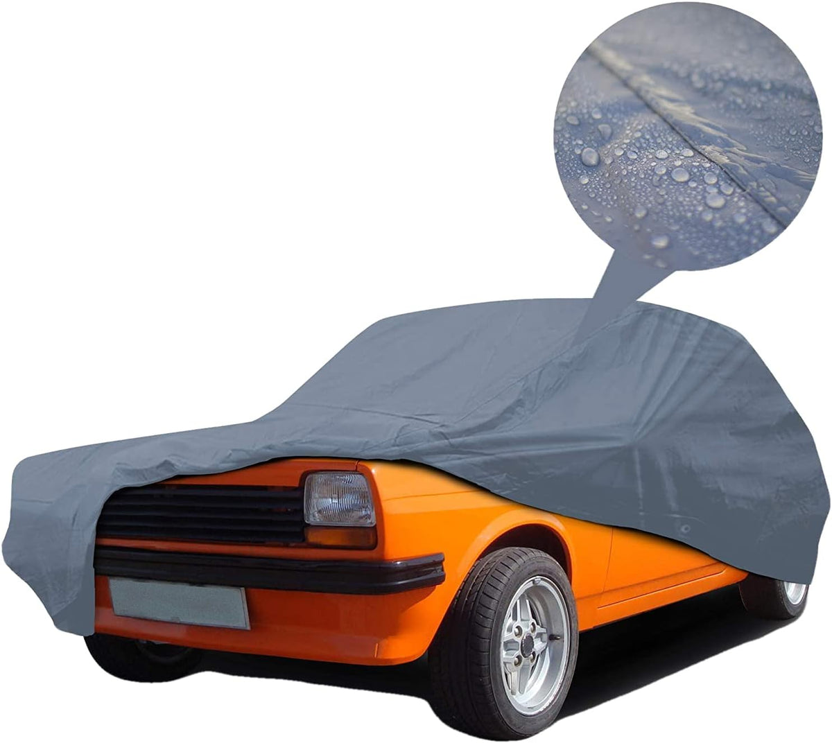 Supreme Full Car Cover – Semi Custom Fit for Full-Size Cars | Dustproof, Windproof, UV Protection, Breathable & Durable All-Weather Protection | Fits Volkswagen Scirocco 1982-1992 Coupe 2-Door