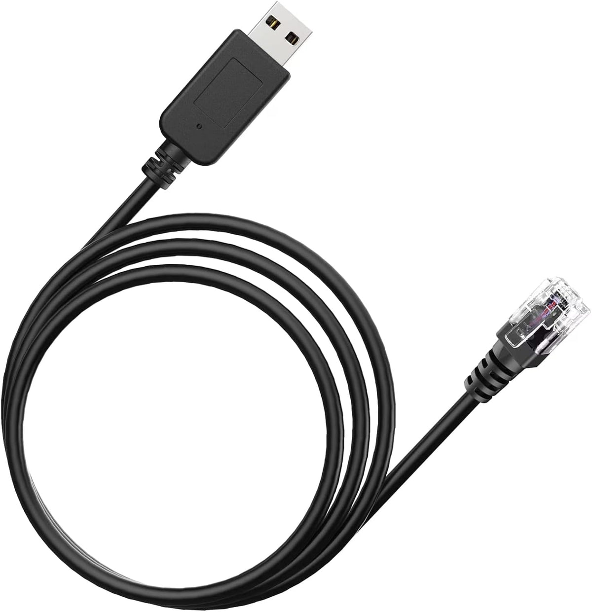 Radar Detector Cord, USB to RJ11 Cable,RJ11 Plug Power Cable,for Escort Uniden Radenso XP Beltronics Cobr Whistler Radar Detector,Replacement Power Cable for Radar Detectors (RJ11-9.84ft)