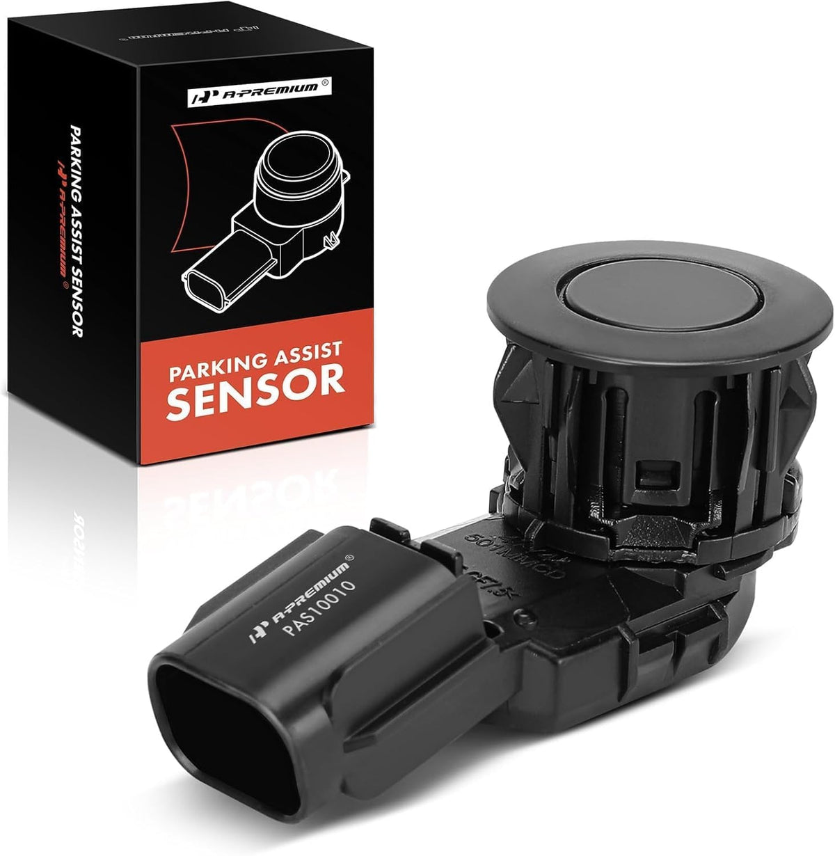 A-Premium Reverse Backup Parking Aid Assist Sensor Compatible with Select Toyota Models - RAV4 2014-2018, Tacoma 2015-2022, Tundra 2014-2021, Replace# 89341-0C010, 89341-0C020