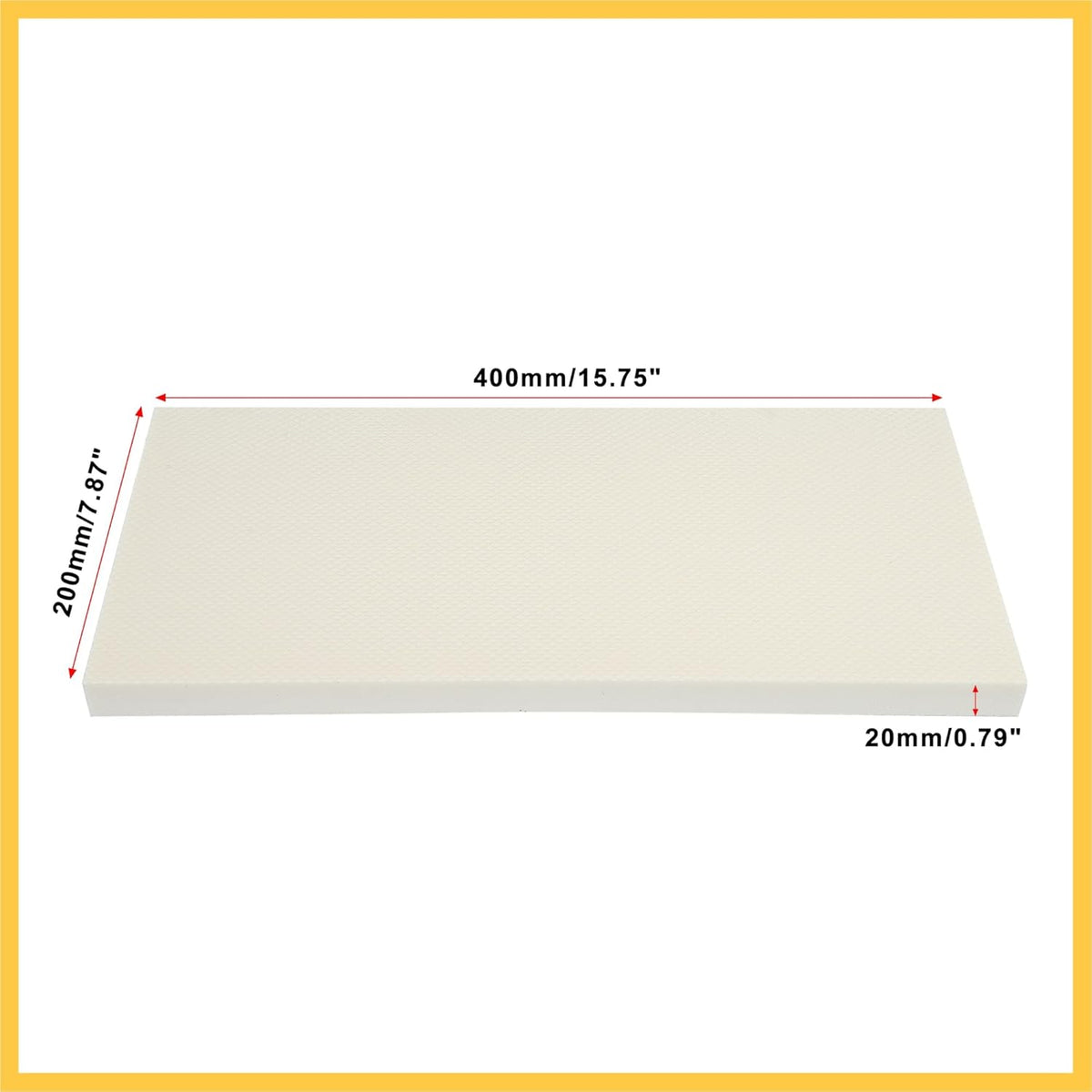 400x200x20mm 4pcs Car Garage Wall Guard Door Bumper Protector Anti Collision Water Resistance White Auto Replacement Parts