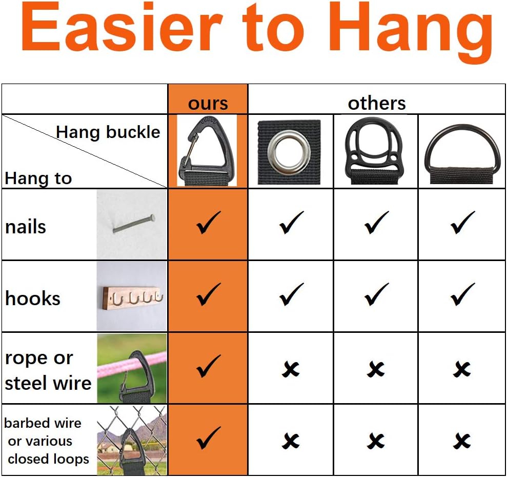 Extension Cord Holder Organizer(4 Pack L), Extension Cord Hanger for Garage Organization and Storage, 16-Inch Heavy Duty Storage Straps, Garage Gadgets for Men