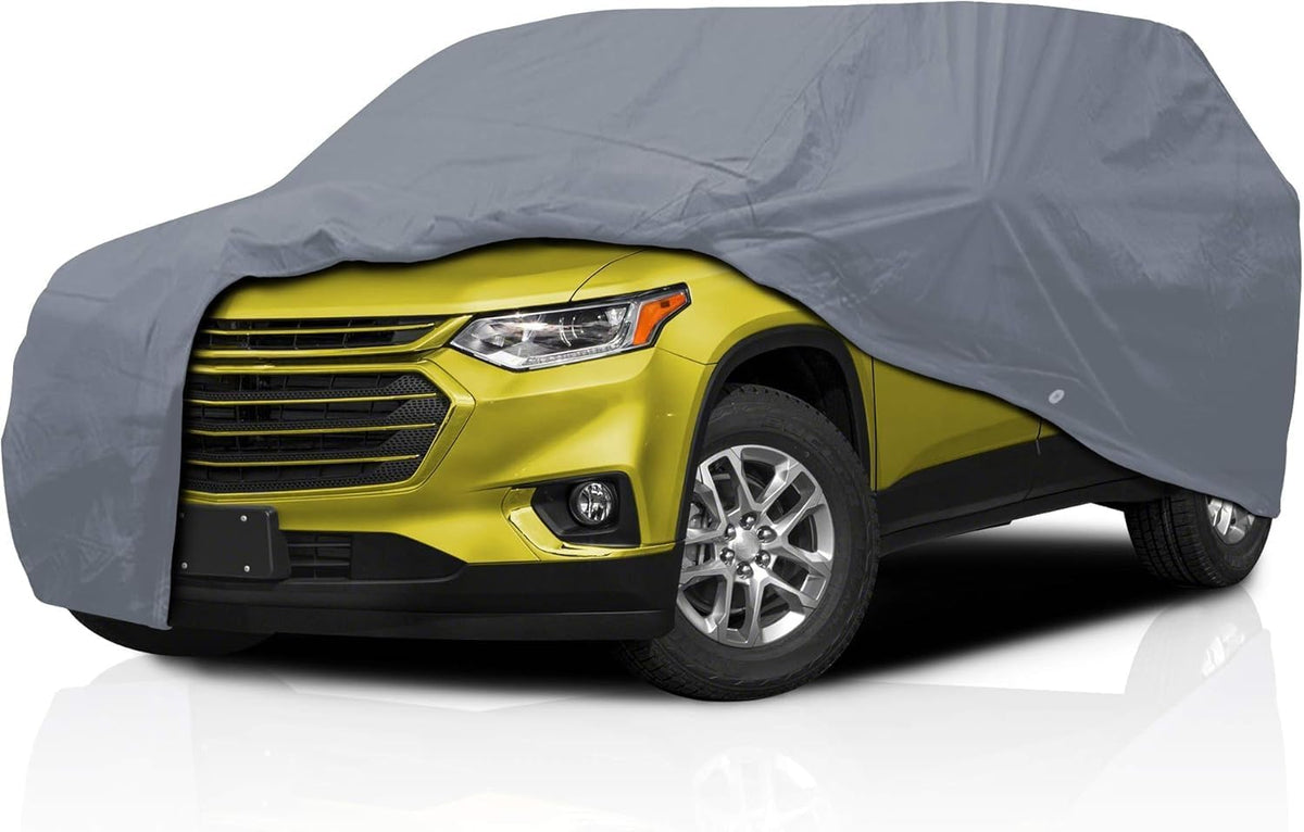 Supreme Full Car Cover - Semi Custom Fit for Trailblazer 2021-present SUV 4-Door | All-Weather Protection: Waterproof, Dustproof, Windproof, UV-Resistant | Includes Accessories