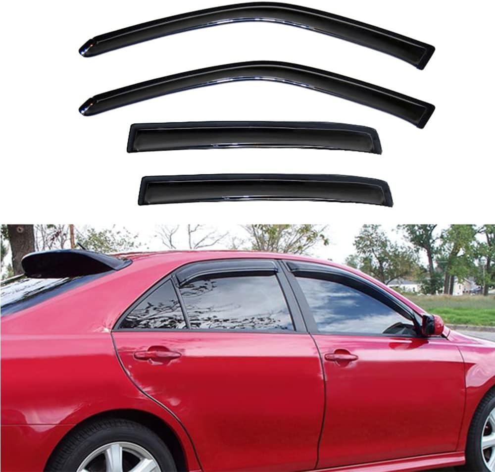 94611 Side Window Wind Vent Deflector,4pcs Outside Mount Style Nice Sun Rain Guards Set,Window Visor fit for 2011-2015 Chevry Cruze, 2016-2016 Chevrolet Cruze Limited