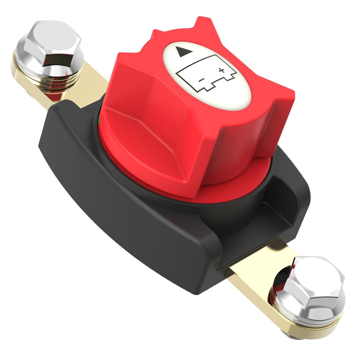 Side Post Battery Disconnect Switch, On/Off Battery Power Cut Off Switch 275A 12V-48V for Automotive, RV, Marine, Truck, Boat(2025 New)