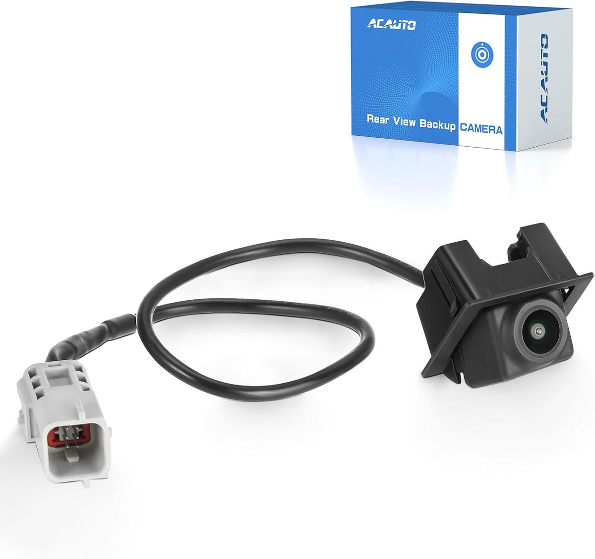 Rear View Backup Camera Fit for Cadillac SRX 2010-2016, Reversing Parking Assist Camera OE Replacement 20910350 15926122 22915398 (6 Plug pin Holes)
