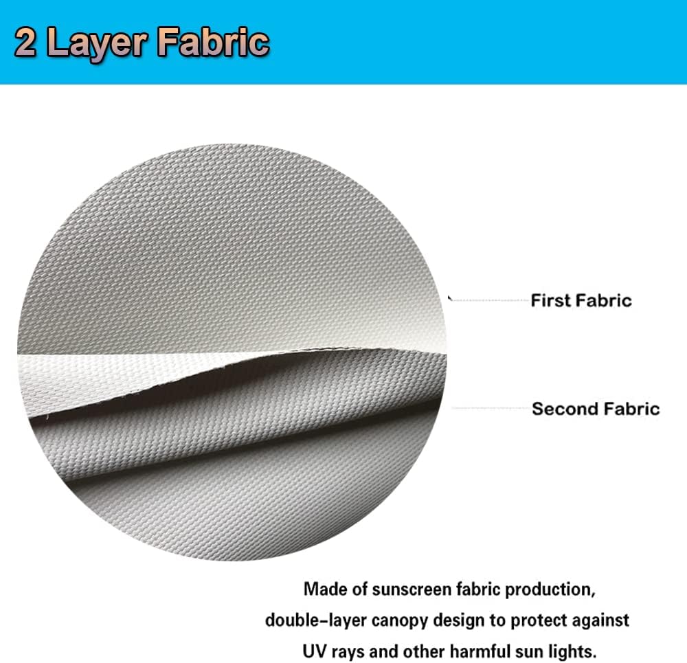 Gven Windshield Sun Shade for Tesla Model Y/3 Accessories 2025 Car Front Window Shade 100% Blackout Dual-Sided UV Protection (Black Eyes)