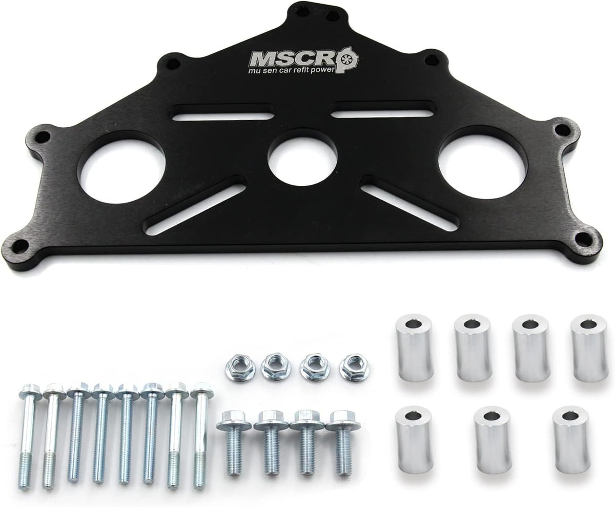Engine Safe Stand Adapter Plate Compatible with Chevy Small/Big Block and LS LT Engines