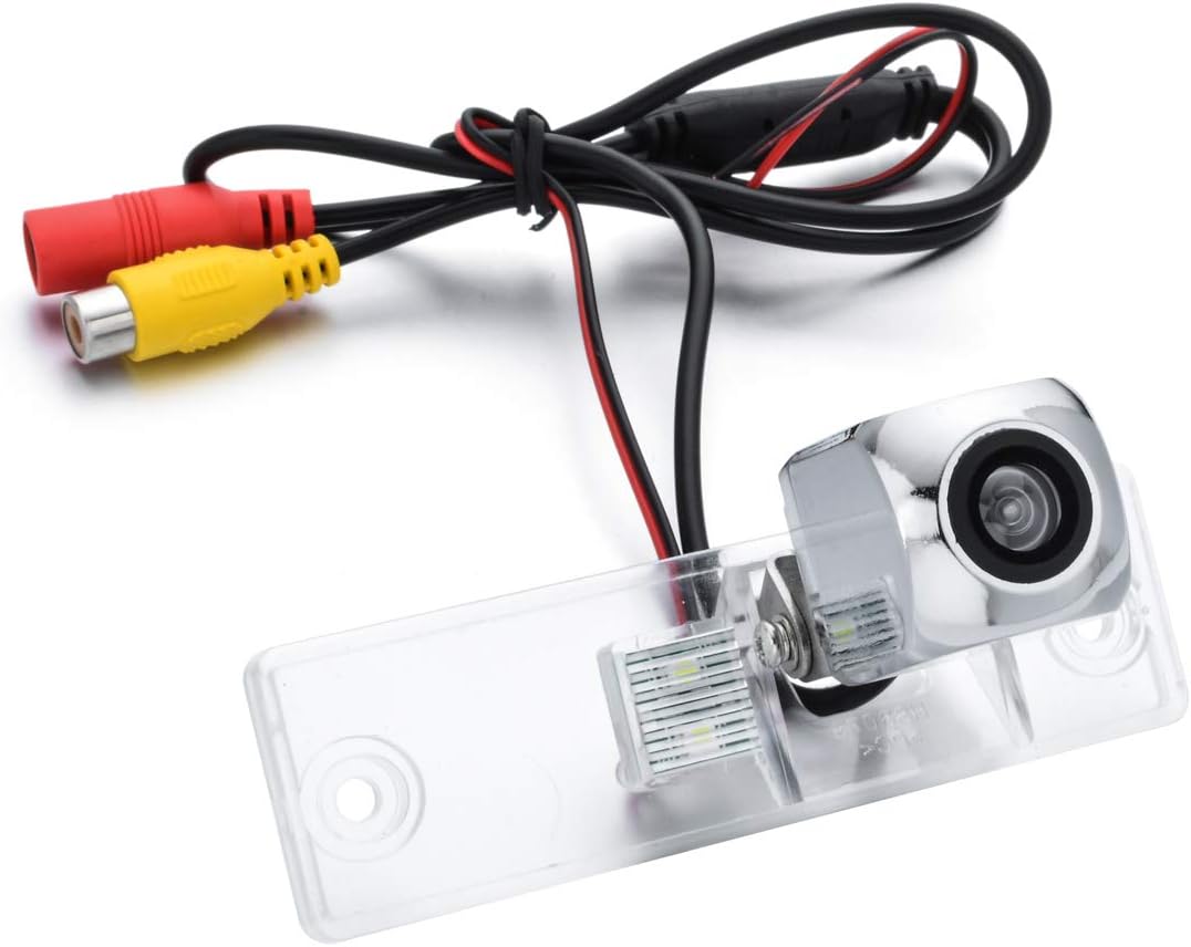 Chrome Starlight Car Rear View Camera for Toyota 4Runner/Hilux Surf/Toyota Fortuner SW4 / Toyota Innova & Waterproof and Shockproof Reversing Backup Camera (Chrome Starlight Adjustable Angle)