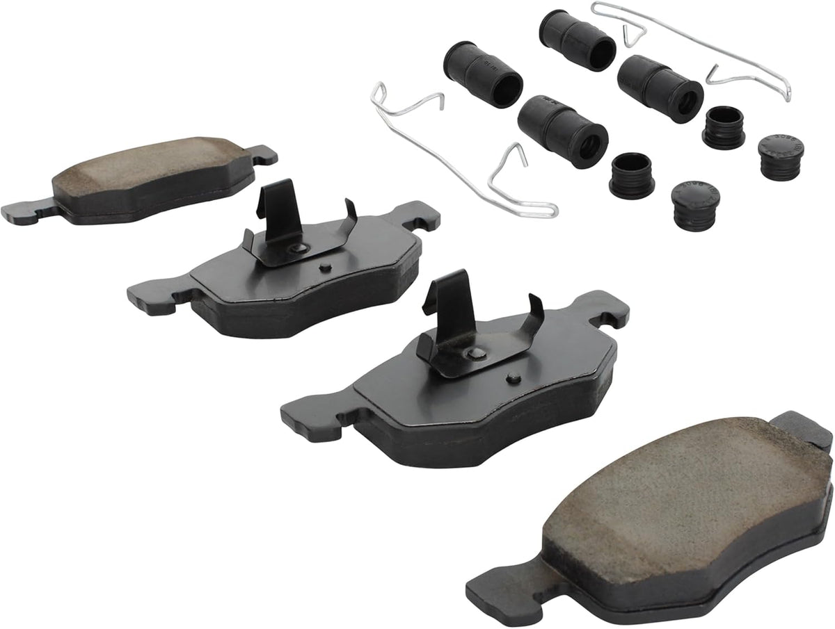Premium Semi-Metallic Front Brake Pads (1001-0843M) Compatible with Ford Escape 2001-2007, Mazda Tribute 2001-2006, Mercury Mariner 2005-2007