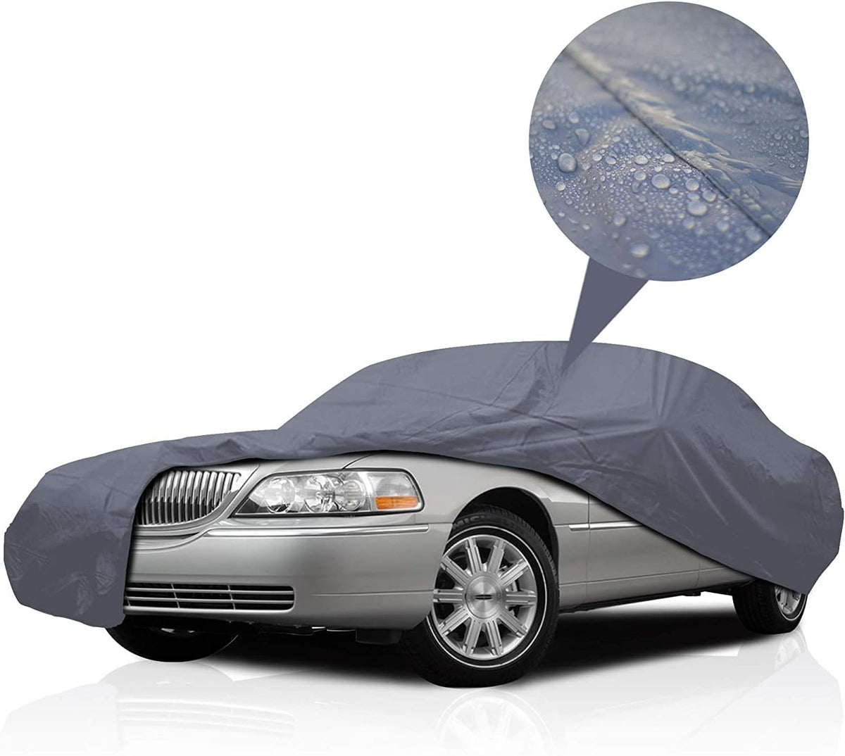 Supreme Full Car Cover – Semi Custom Fit | Dustproof, Windproof, UV Protection, Breathable & Durable All-Weather Protection | Fits Volkswagen Phaeton 2004 2005 2006 Sedan 4-Door