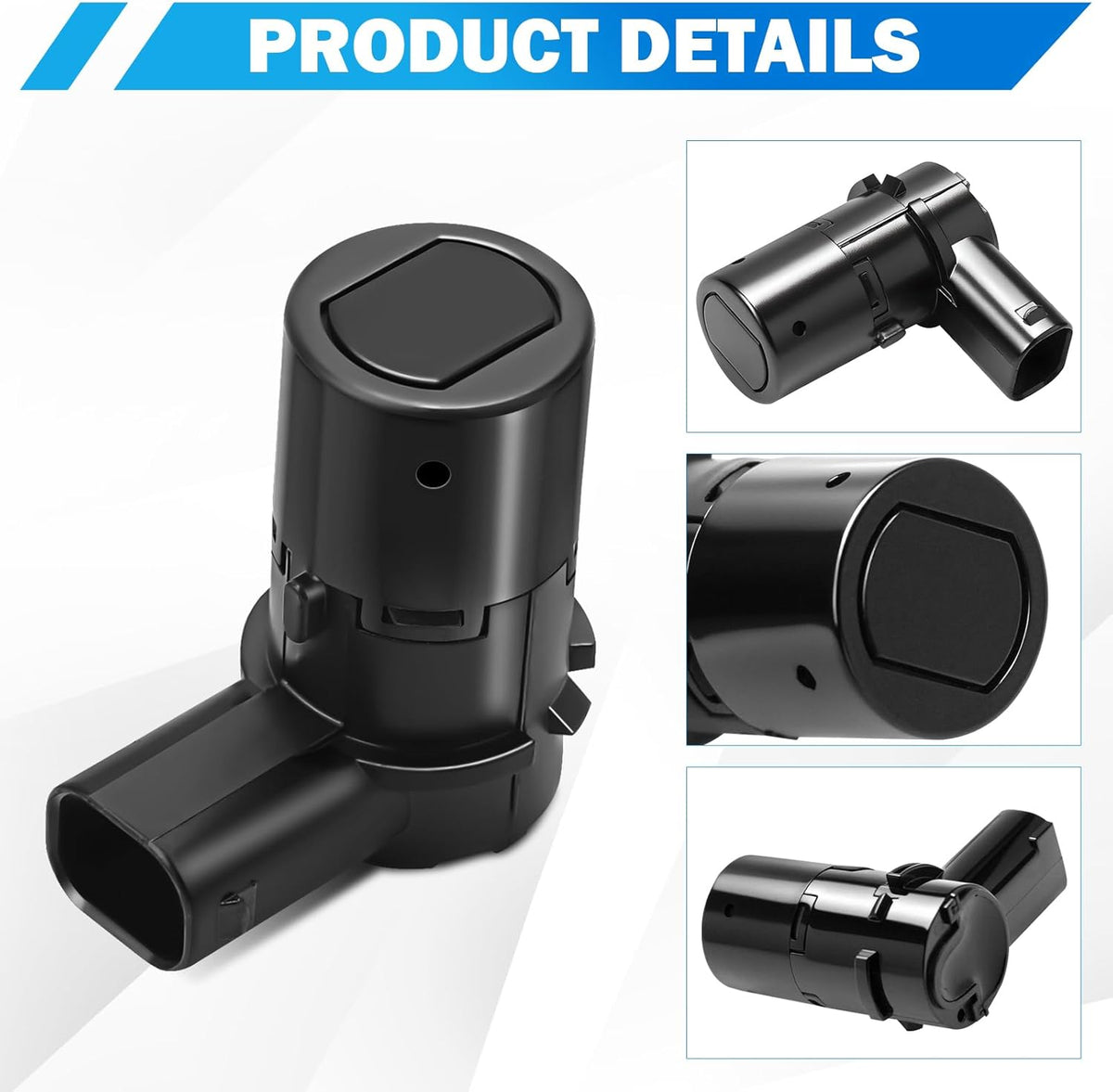 4 Pack Backup Rear Parking Aid Assist Sensor Compatible with Ford F150 F250 F350 E-150 E-250 Escape Explorer Lincoln Mercury Mariner Mountaineer - Replace# 684-029 3F2Z15K859BA 4F2315K859AA T36006