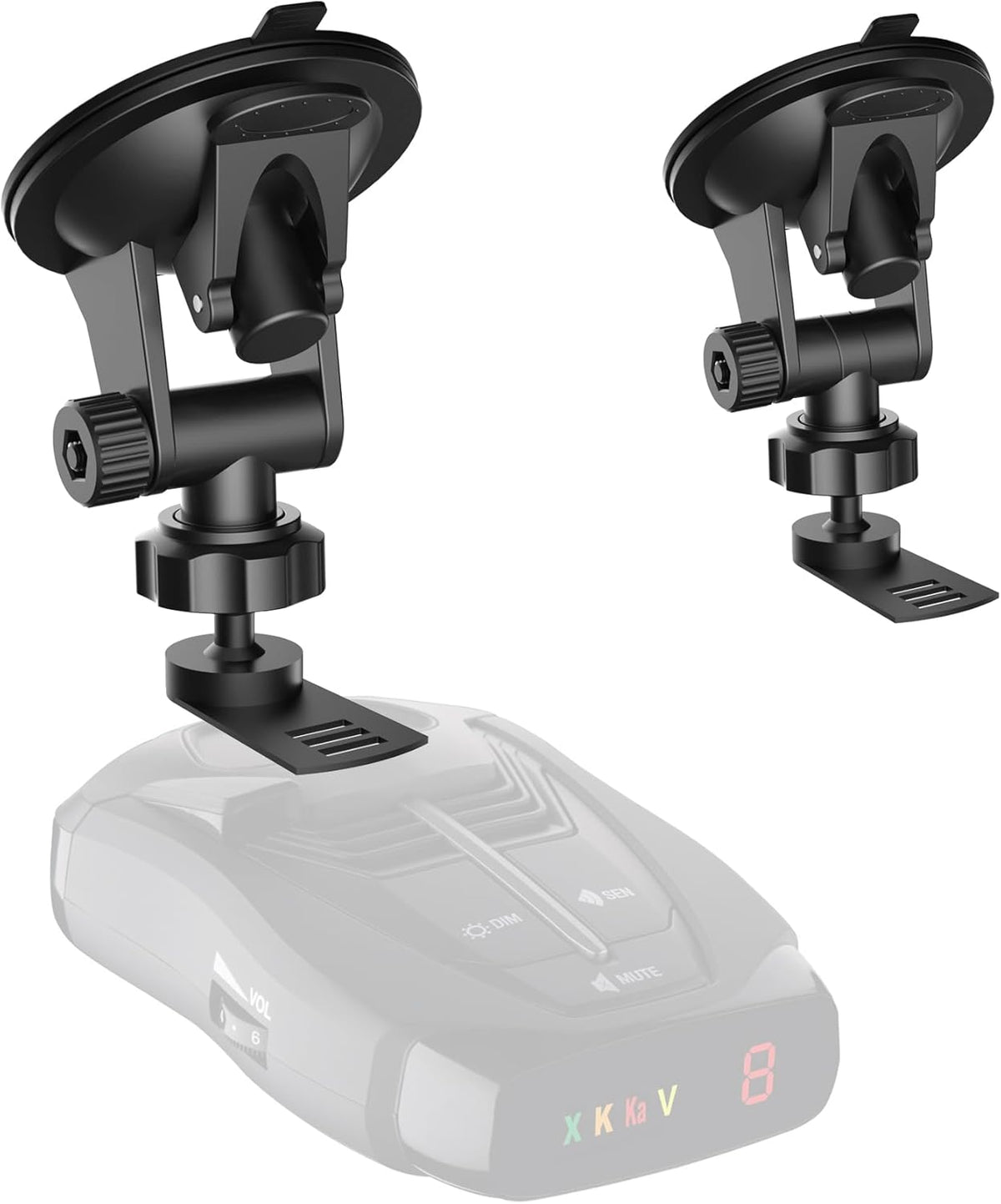 Super Radar Detector Mount,Super Car Windshield,Dashboard Suction Cup Bracket,Suitable for Cobra Escort Beltronics Radar Detectors (for Cobra Escort Beltronics)