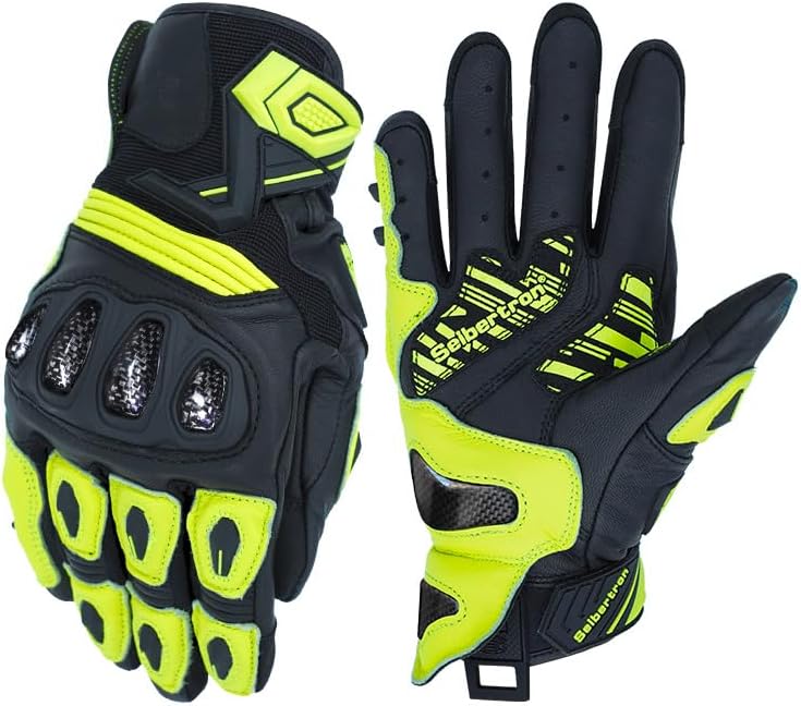 Seibertron SPS Series Touchscreen Motorcycle Motocross BMX ATV MTB Bicycle Cycling Full or Half Finger Gloves Adult and Youth