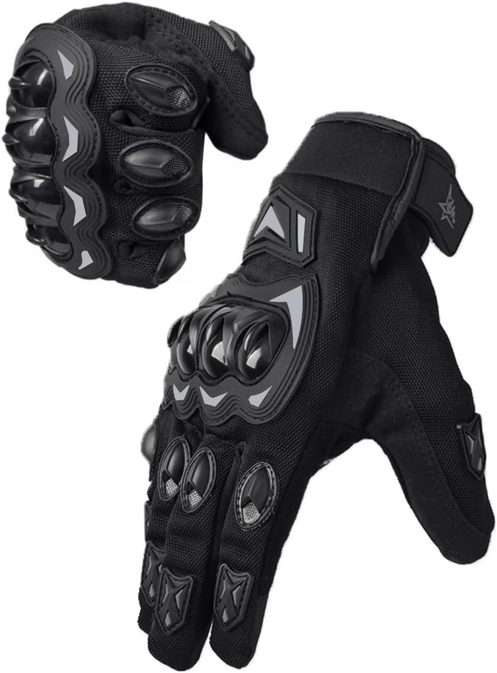 Motorcycle Gloves,Touchscreen Motorbike Gloves with Hard Knuckle Tactical Gloves Riding Gloves Anti-Slip Airsoft Gloves