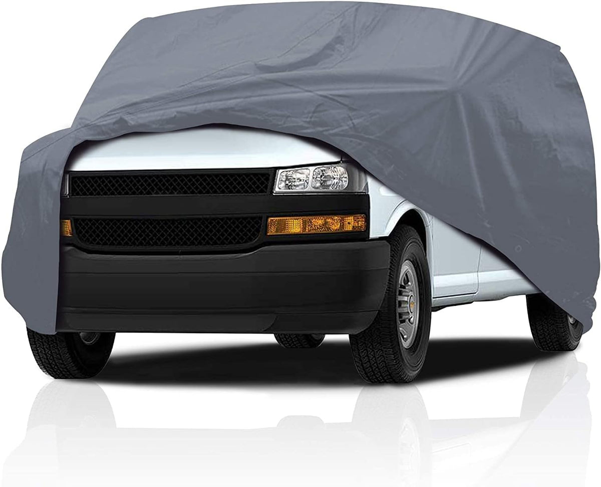 Supreme Full Car Cover – Semi Custom Fit | Dustproof, Windproof, UV Protection, Breathable & Durable All-Weather Protection | Fits Volkswagen Eurovan 1992-1997 Van Camper 3-Door