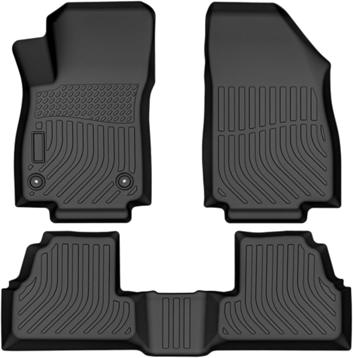 Cartist Custom Fit for Floor Mats 2014-2023 Chevrolet Chevy Trax / 2013-2023 Buick Encore (Not fit Encore GX) All Weather Floor Liners 2 Rows TPE Odorless
