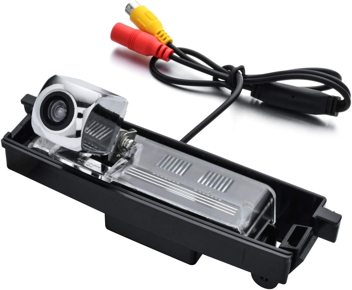 Chrome Starlight Car Rear View Camera for Toyota RAV4 RAV-4 RAV 4/ Toyota Vanguard 2006~2012&Vehicle Camera Waterproof and Shockproof Reversing Backup Camera (Chrome Starlight Adjustable Angle)