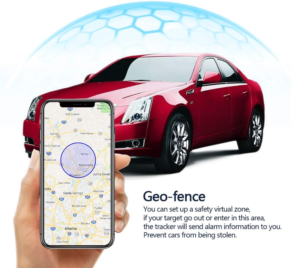 SinoTrack GPS Tracker Device for Vehicles – 4G Real-Time Tracking Location, Speed & Route Monitoring, Geo-Fence Alerts, No Tracking System Subscription – Works for Cars, Trucks & Fleets