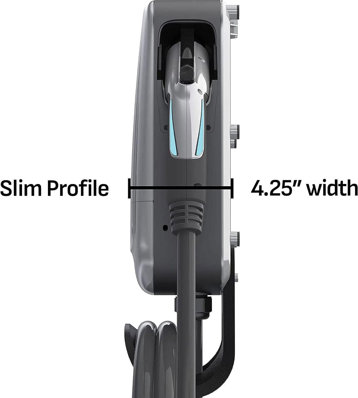 Schumacher Electric 240V / 40A Level 2 EV Wall Charger - NEMA 14-50 Plug - with Universal SAE-J1772 Connector - Wi-Fi & Bluetooth Enabled - Weather-Resistant for Indoor or Outdoor Use - SEV1600P1450