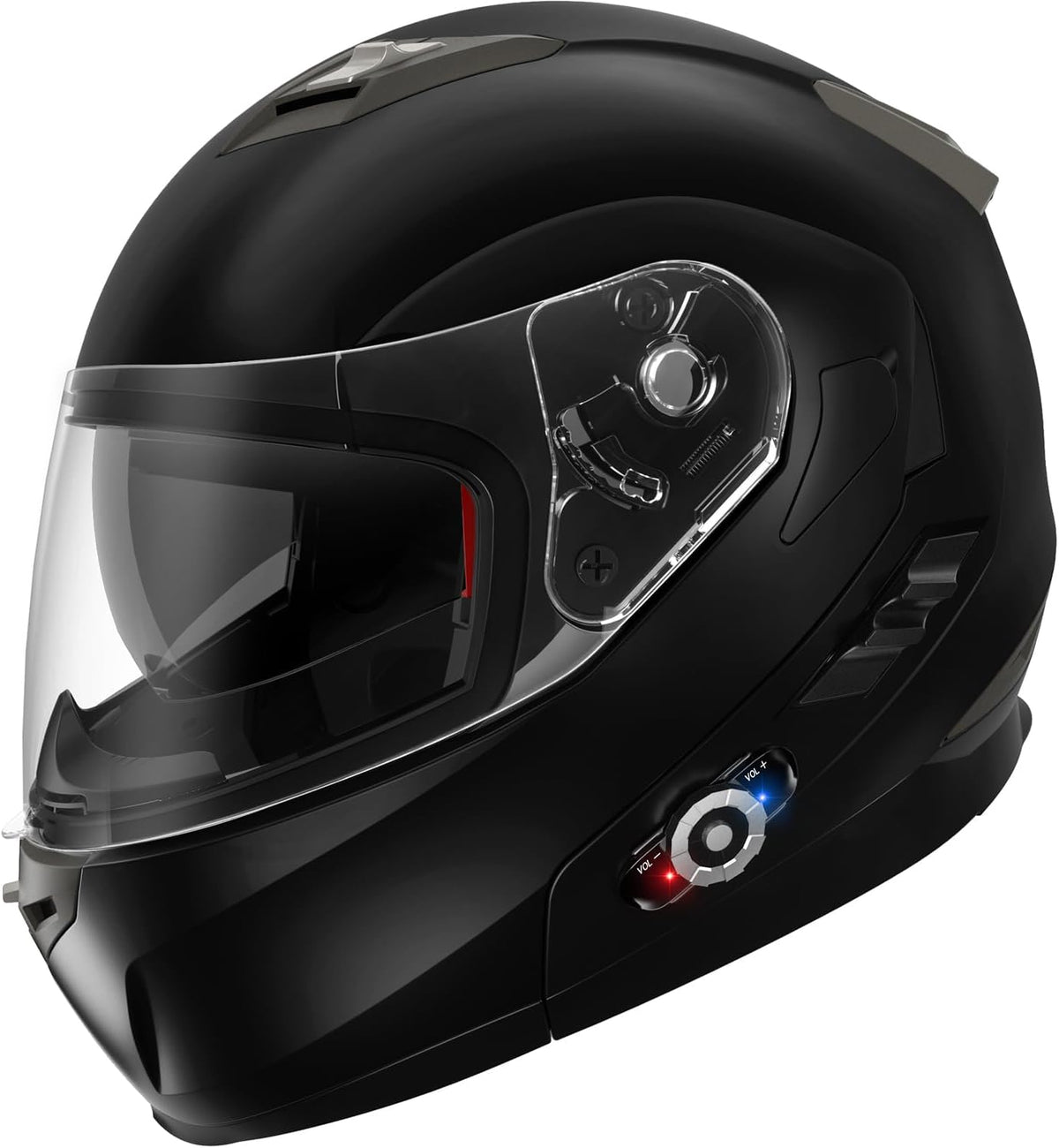 Motorcycle Helmet Bluetooth 5.0 Integrated New EPS FreedConn BM2-S Modular Flip Up Dual Visor Motorbike Helmet DOT FMVSS-218 Approved MP3 FM for Adults Men Women