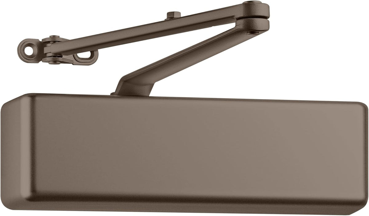 Lawrence Extra Heavy Duty Door Closer Commercial Grade 1 - Adjustable 6-Speed Delayed-Action Door Control with 3 Pistons – Flexible Installation with Included Hardware - Embassy Series LH8016
