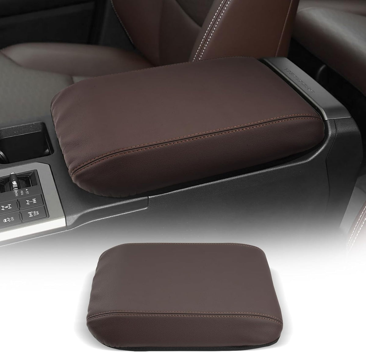 CDEFG for 2024 2025 Toyota Land Cruiser 250 Center Console Cover Armrest Box Cover for Land Cruiser (1958, Land Cruiser) Accessories Arm Rest Protector