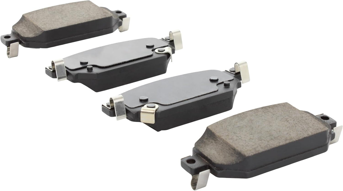 Premium Ceramic Rear Brake Pads (1001-2042C) Compatible with Mazda 3 2017-2018, Mazda CX-3 2019-2021