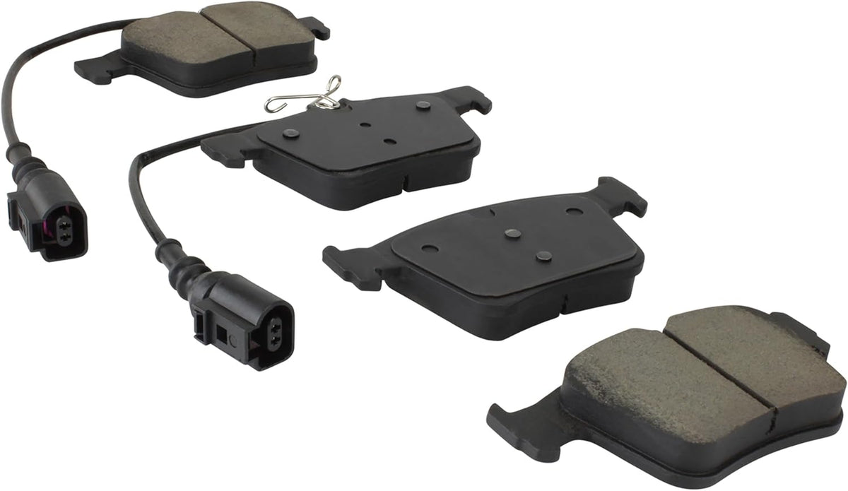 Premium Ceramic Rear Brake Pads (1001-1761AC) Compatible with Audi Q3 2022-2022, Audi RS3 2017-2020, Audi TT RS Quattro 2018-2022, Volkswagen Tiguan 2023-2023