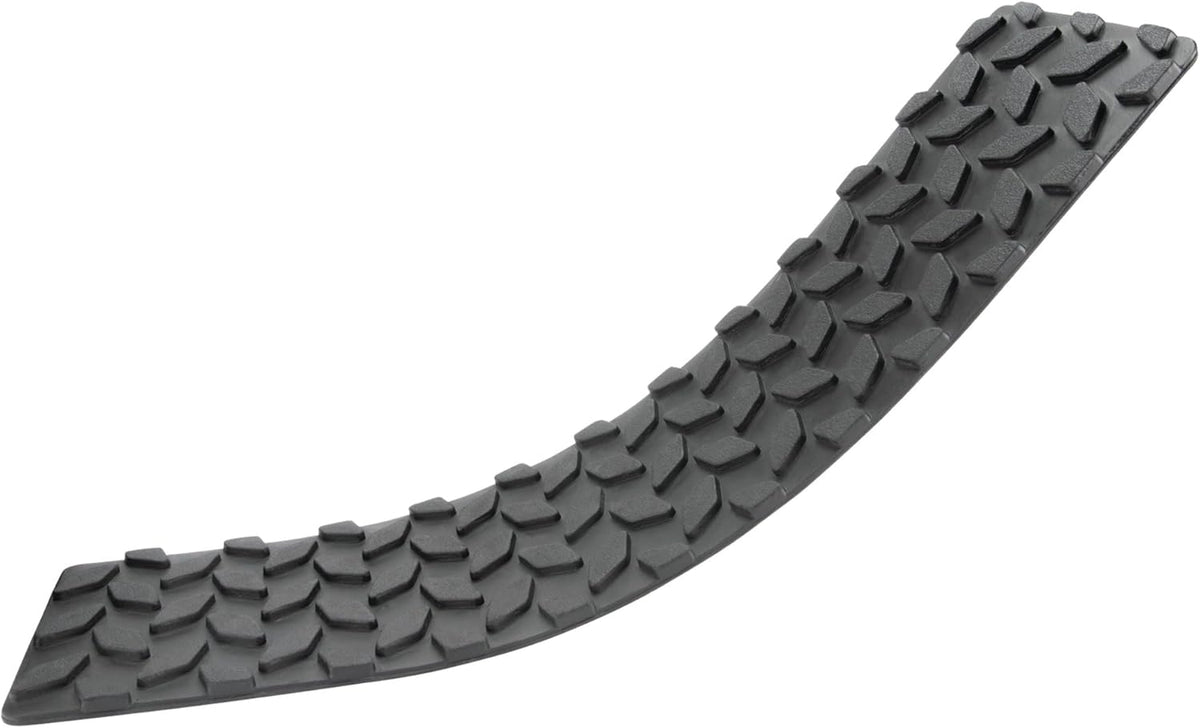Performance Tool W1893 4-Inch x 15-1/2-Inch Diamond Tread Rubber Step Mats - Non-Skid Adhesive Traction for Trailers, Trucks, Boats, and More
