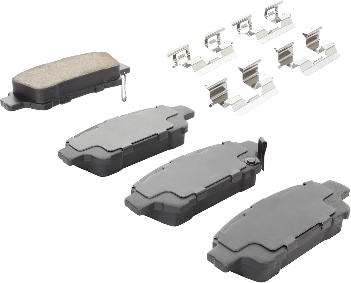 Premium Ceramic Rear Brake Pads (1001-0995C) Compatible with Toyota Sienna 2004-2010