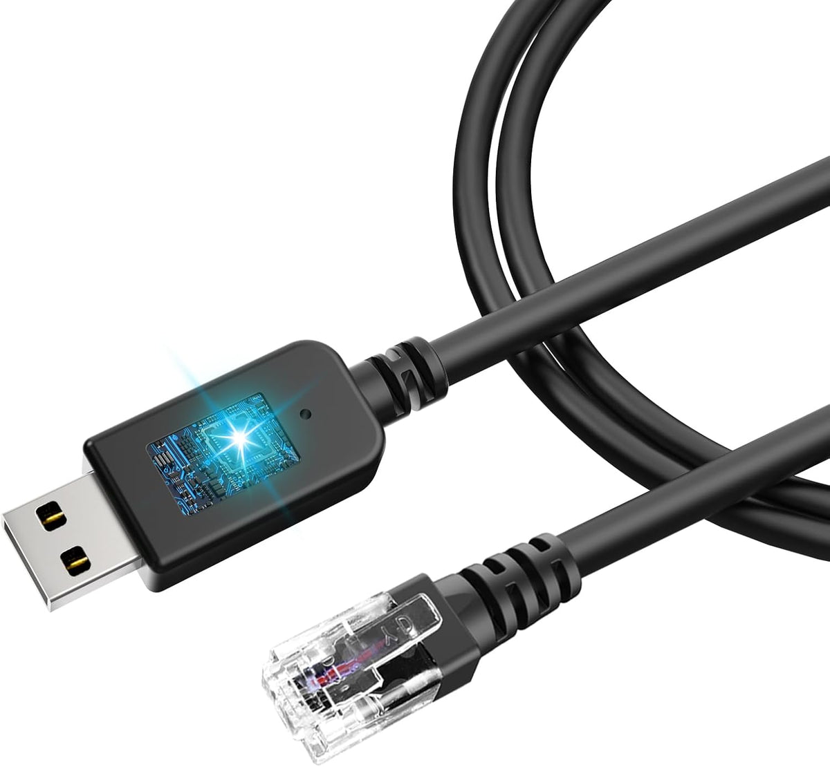 Radar Detector Power Cable, USB to RJ11 DC3.5 Cable,Replacement Radar Detectors Power Cable,for Escort Unide Radenso XP Beltronics Cob'r'a Whistler Radar Detector (RJ11-3.3FT)