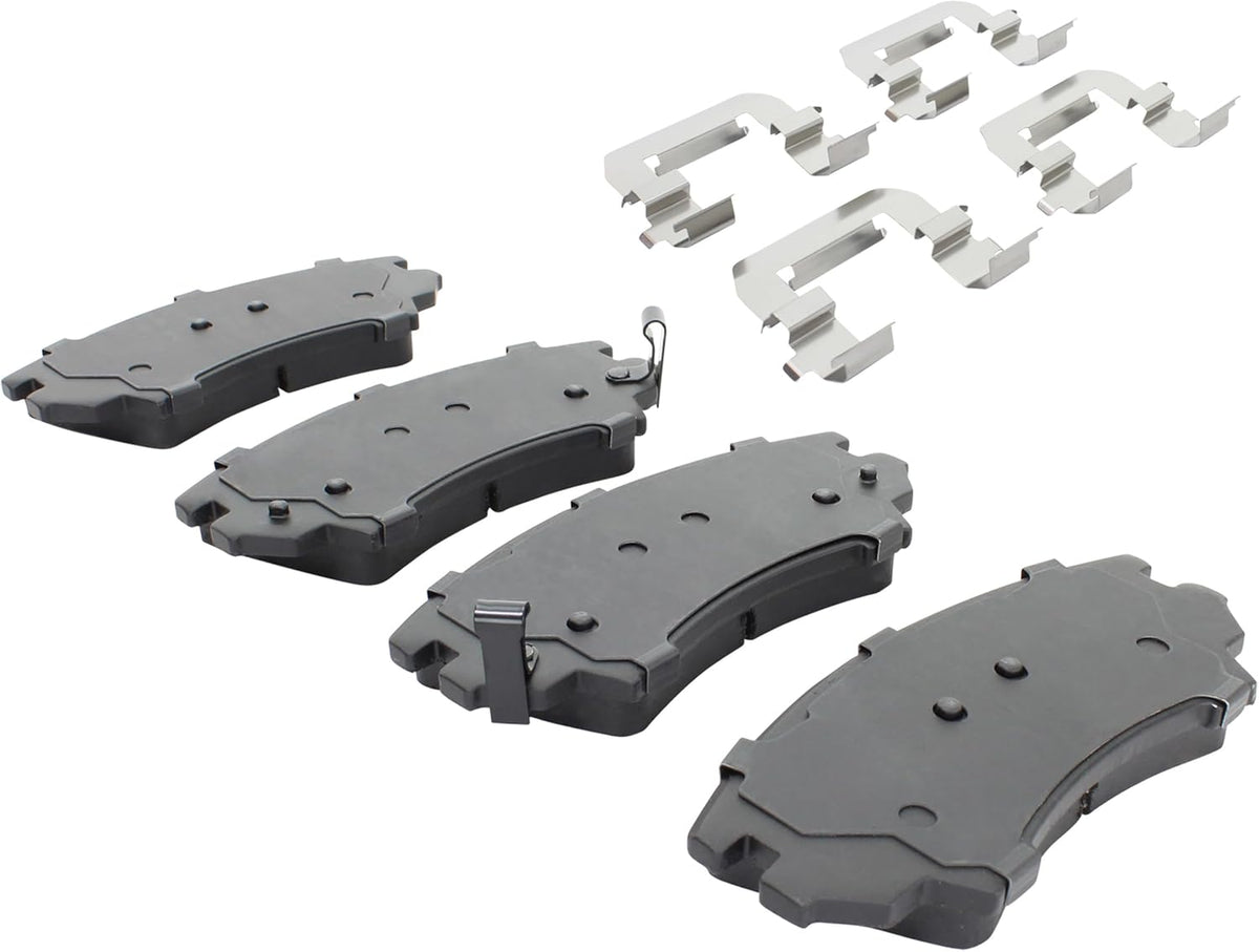 Premium Ceramic Front Brake Pads (1001-1404C) Compatible with Chevrolet Camaro 2010-2015, Chevrolet Caprice 2011-2017, Saab 9-5 2011-2011