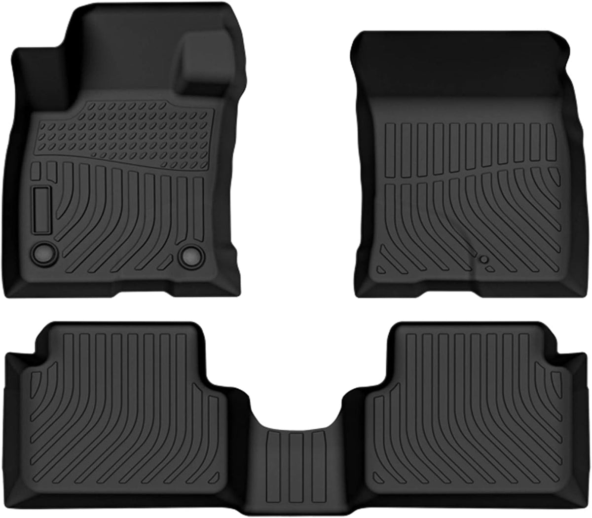 Cartist Floor Mats Fit for Ford Maverick 2022-2025 2026 (Only Fit Gasoline Models), All Weather Floor Mat for Maverick Heavy Duty Waterproof