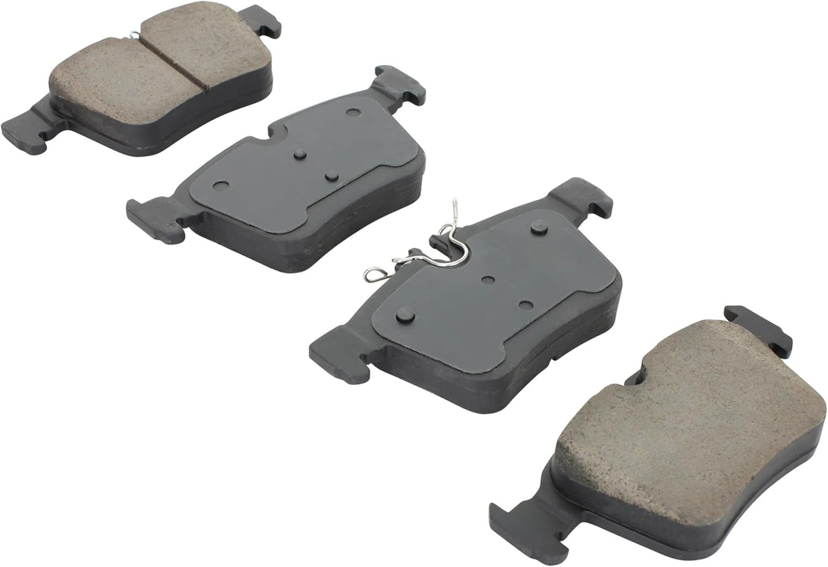 Premium Semi-Metallic Rear Brake Pads (1001-1795M) Replacement for Mercedes-Benz C300 2021-2015, C350e 2018-2016, C400 2015