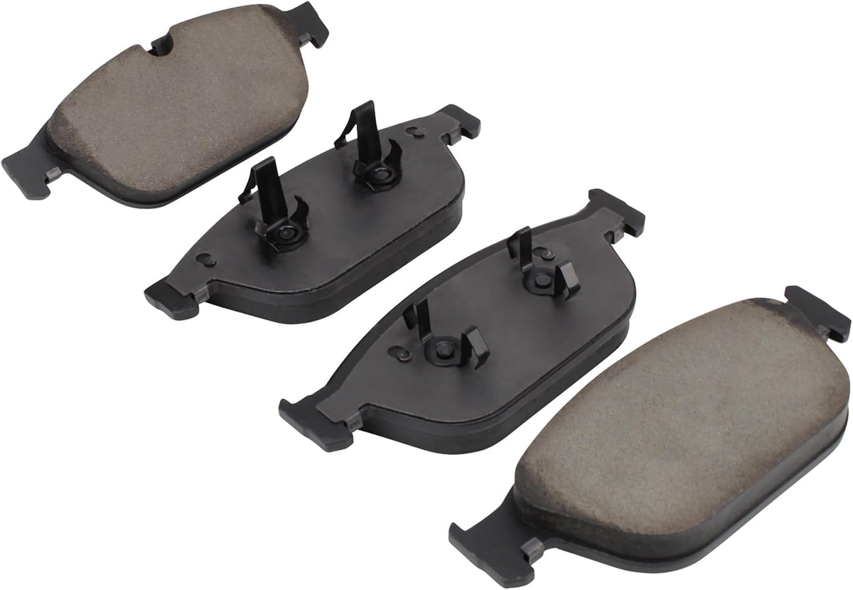 Premium Ceramic Front Brake Pads (1001-1546C) Compatible with Audi A8 Quattro 2012-2018, Audi SQ5 2014-2017