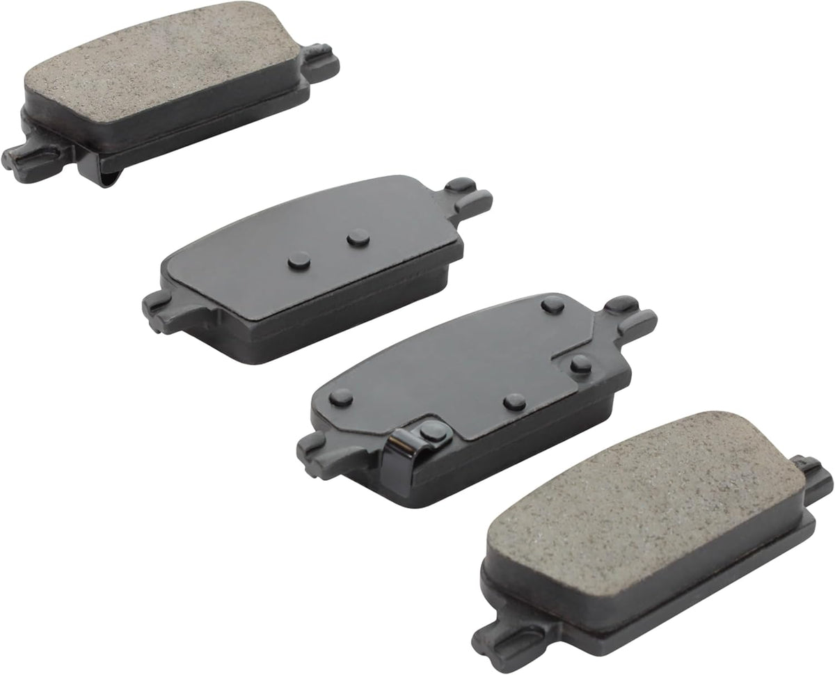 Premium Ceramic Rear Brake Pads (1001-1921C) Compatible with Chevrolet Malibu 2016-2022