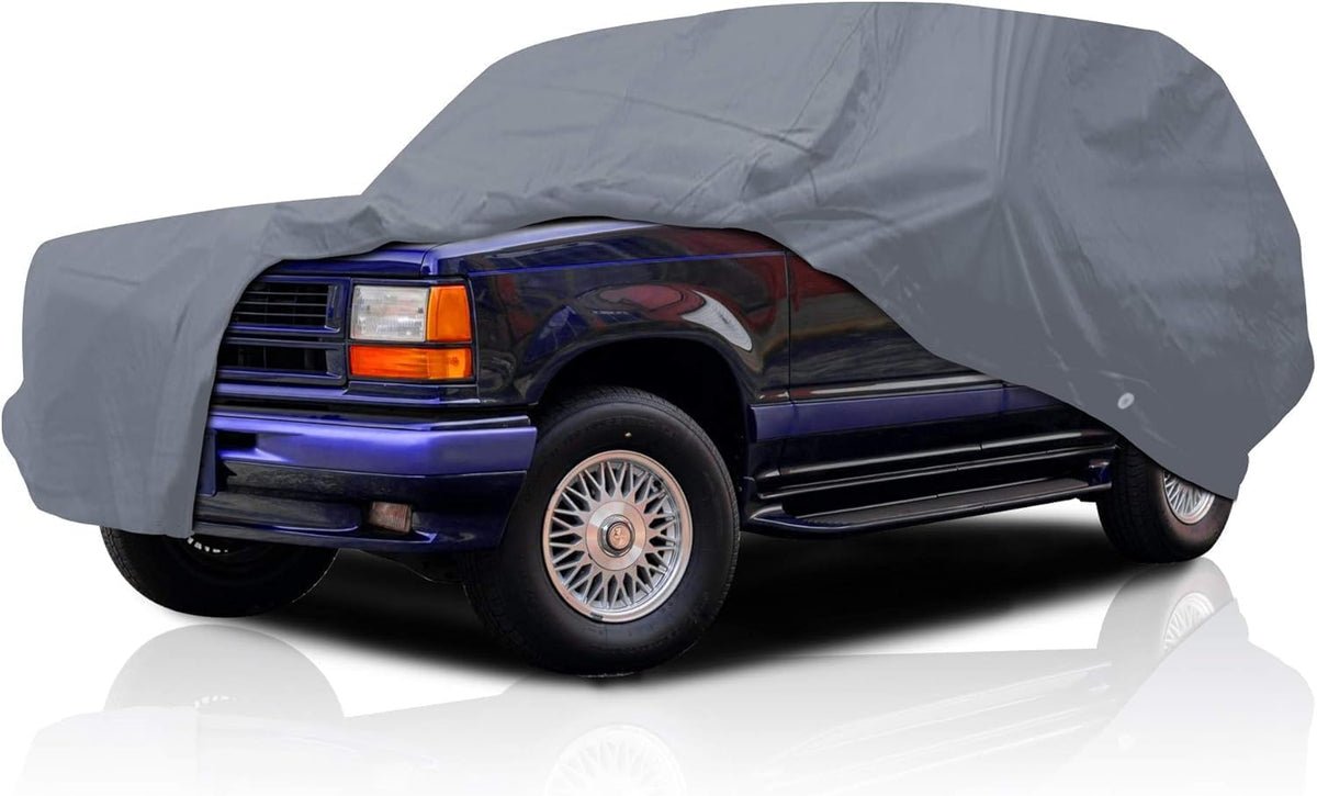 Supreme Full Car Cover - Semi Custom Fit for SSR 2003-2006 Convertible Pickup 2-Door | All-Weather Protection: Waterproof, Dustproof, Windproof, UV-Resistant | Includes Accessories