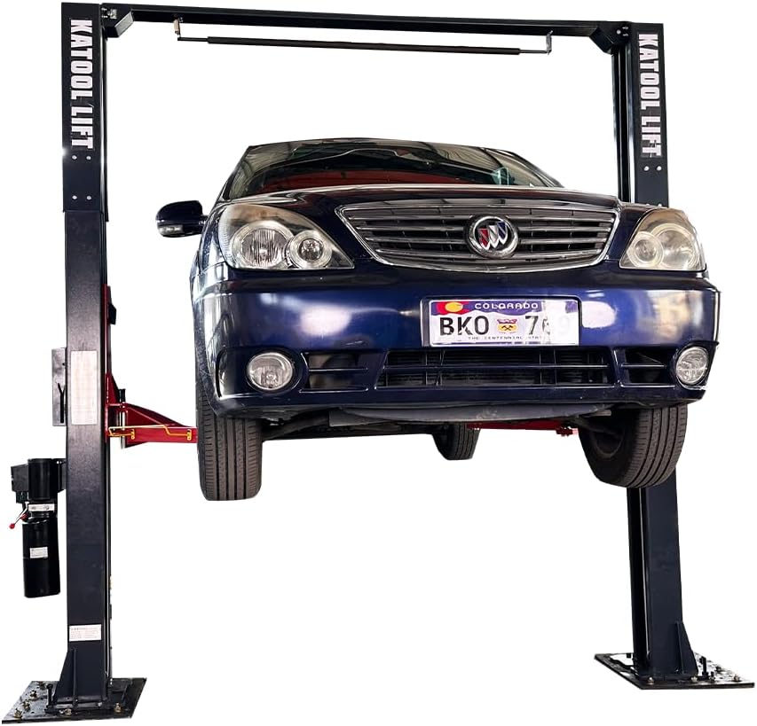 4.0HP 12000lbs Single Point Lock 2 Post Lift 220V AM120SD Car Lift Auto Lift Two Post Car Lift