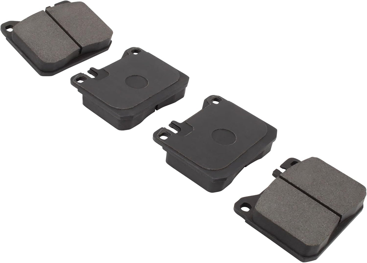 Premium Ceramic Front Brake Pads (1001-0145AC) Compatible with 1979-1991 Mercedes-Benz (240D/280CE/280E/280SE/300CD/300D/300SD/300SDL/300SE/300SEL/300TD/350SD/350SDL/380SE/380SEL & More)