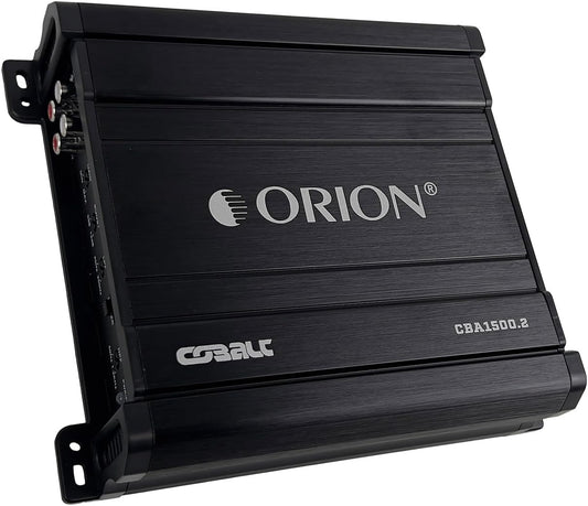 Orion Cobalt Series CBA1500.2 High Efficiency 2-Channel Class A/B Amplifier for Car Audio Stereo - 1500W High Output, 2/4 Ohm Stable, Adjustable Low/High Pass, Bass Boost, MOSFET Power Supply