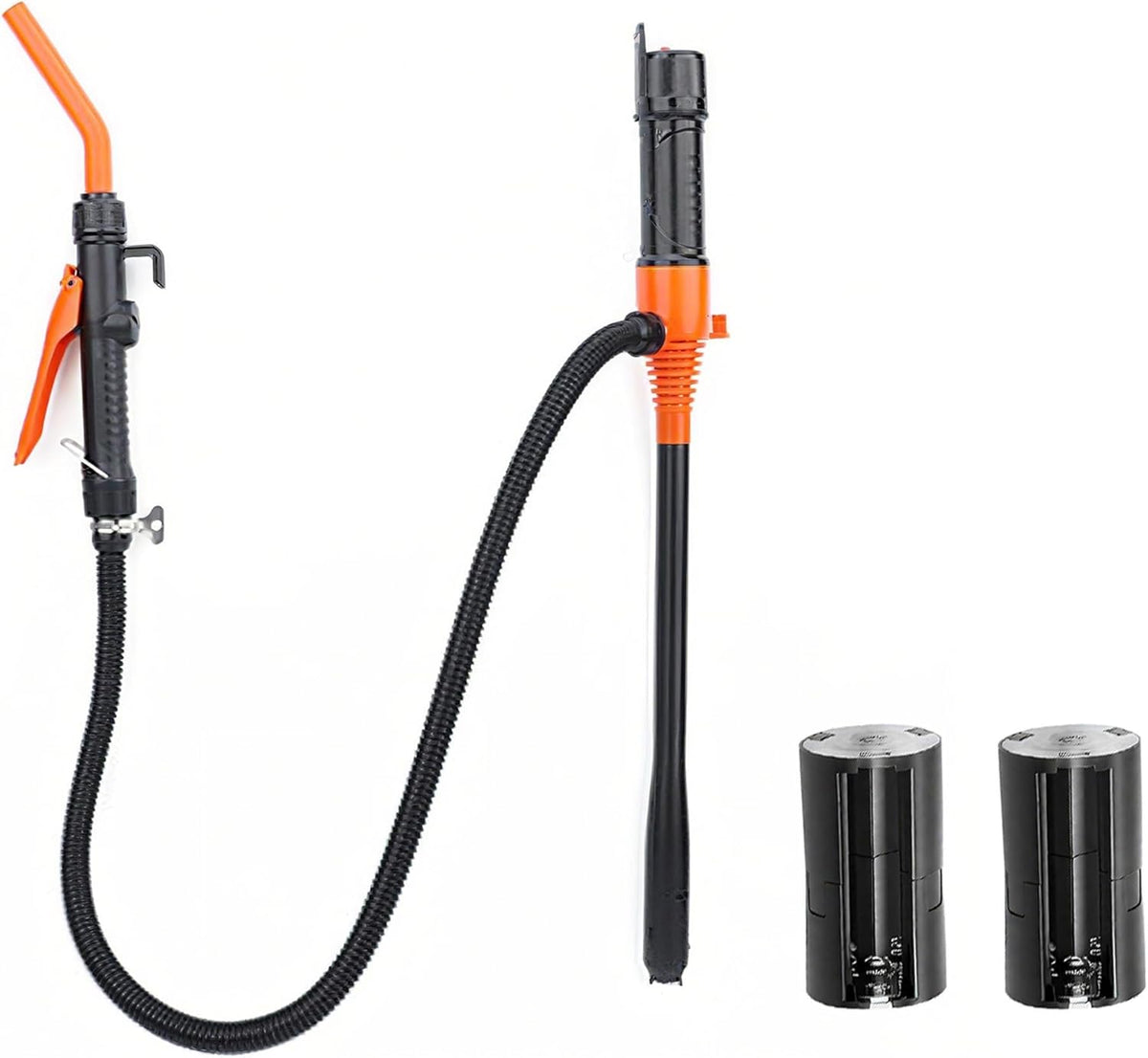 Portable Power Battery Pump - Battery Powered Siphon Fuel Transfer Pump, Siphon Pump for Gasoline, Fuel, Diesel, Water Universal Fit for Gasoline, Car, Portable Fuel Transfer Pump