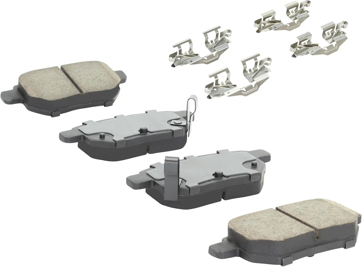 Premium Ceramic Rear Brake Pads (1001-1354AC) Compatible with Pontiac Vibe 2010-2009, Toyota Corolla 2011-2009, Corolla 2021-2014, Matrix 2013-2009, Prius 2022-2020 & More