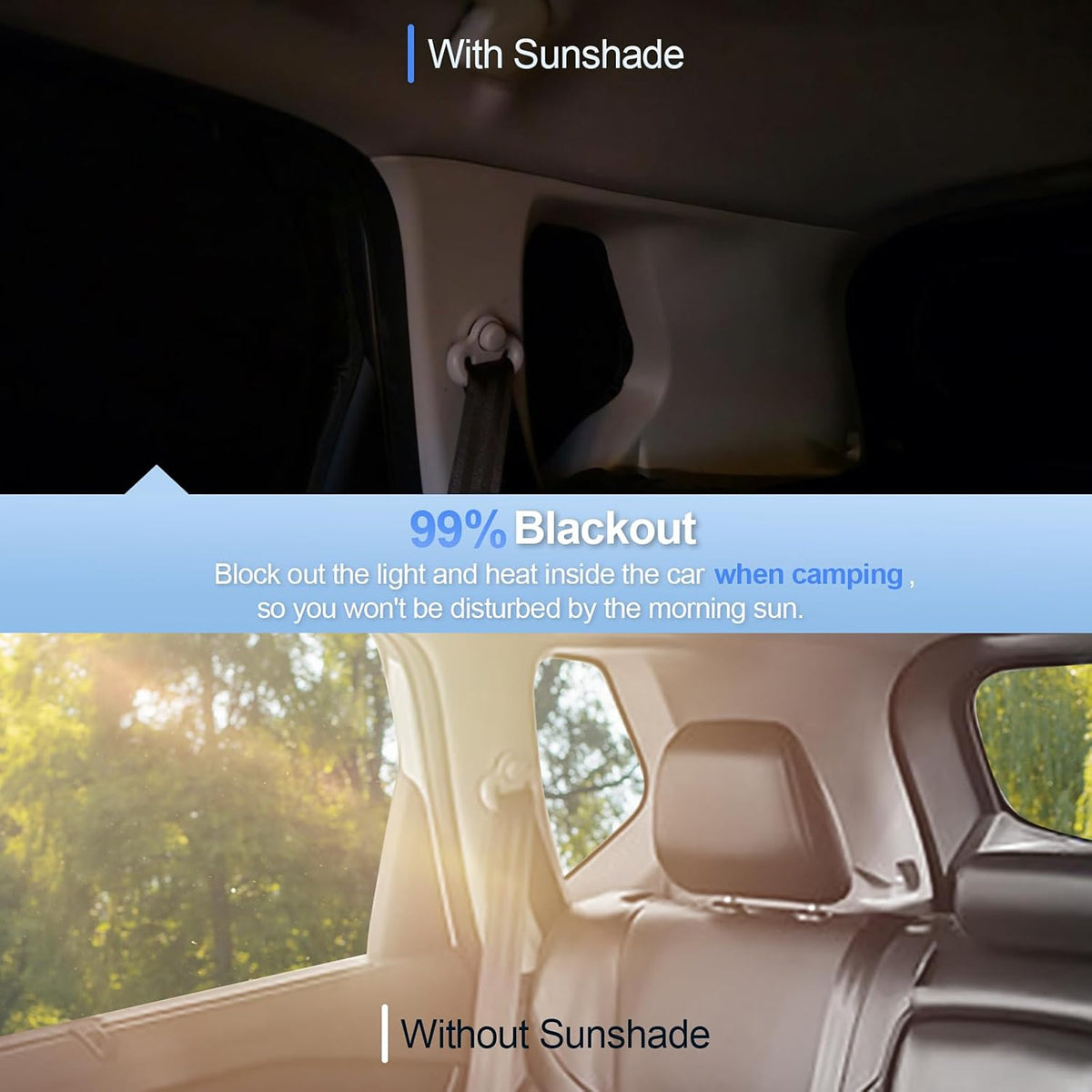 6pcs Car Window Shades for Volkswagen VW Beetle 2012-2019 Accessories,Windshield Side Rear Full Sunshade,Sun Visor UV Blocking, Privacy Protection and Blackout for Camping Outdoor
