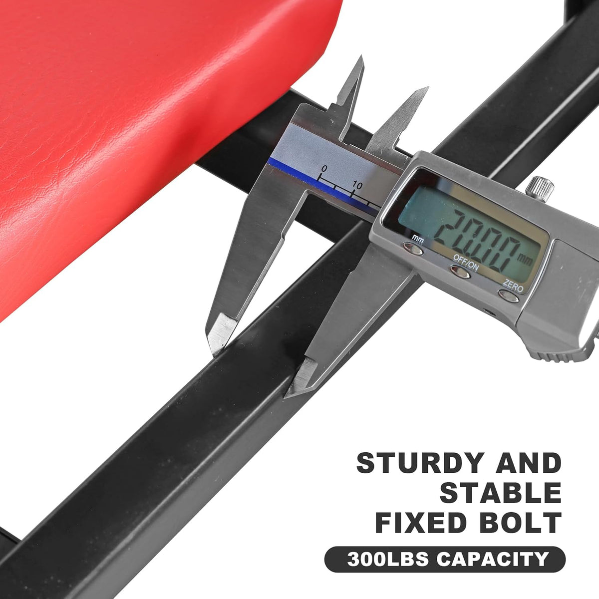 TCE 36" Rolling Foldable Automotive Creeper, 2-in-1 Garage Shop Creeper, Car Creeper,for Auto Repair, 300 Lbs Capacity, Red, TAM6505RU Torin