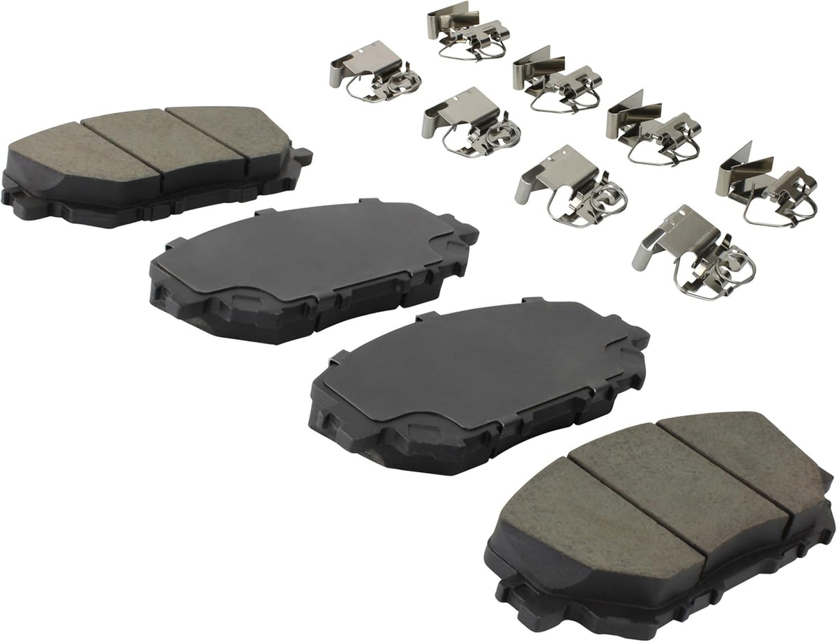Premium Ceramic Front Brake Pads (1001-2375C) Compatible with Nissan Rogue 2021-2025, Nissan X-Trail 2021-2024