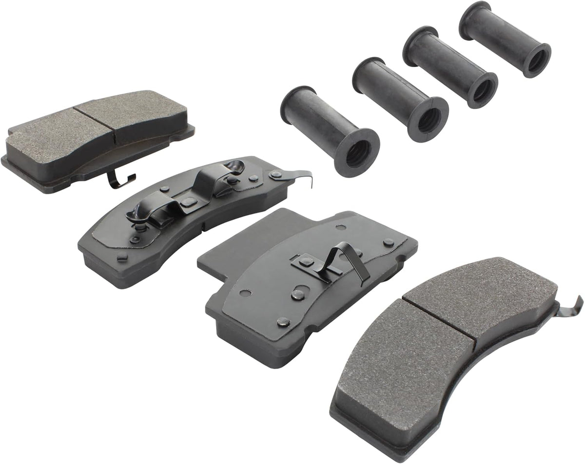 Premium Semi-Metallic Front Brake Pads (1001-0459M) Compatible with 1989-2002 Chevrolet/Dodge/GMC (C3500/C3500HD/Express 3500/G30/G3500/K3500/R3500/Ram 2500/Ram 3500 & More)